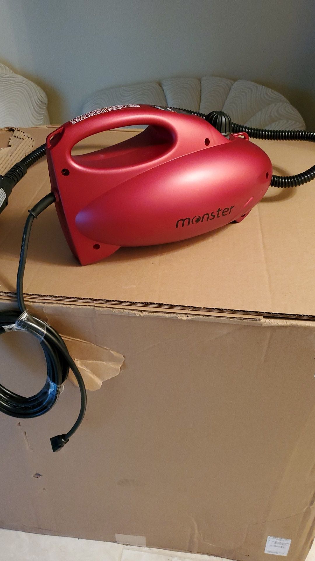 Brand new. Euroflex monster steamer 55