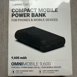 (Sealed) Omni Mobile 9600 mAh Power Bank Fast Charge