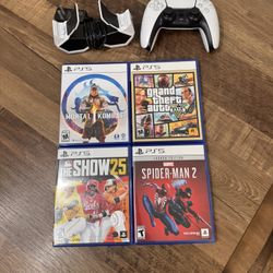 PS5 games, Controller, Charging Dock