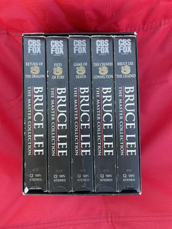Bruce Lee Collection VHS Movies
