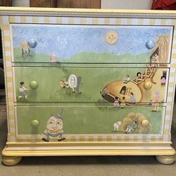 Hand Painted Dresser