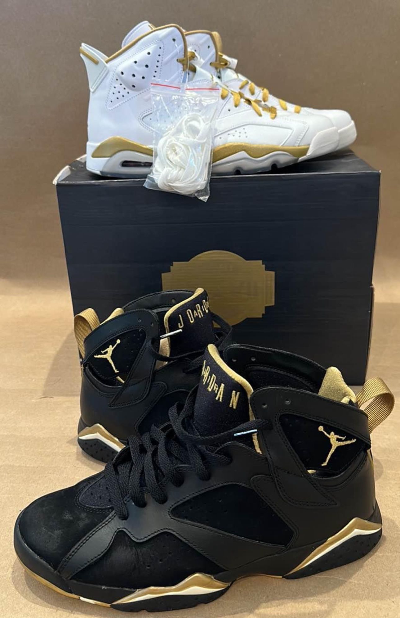 Nike Air Jordan 6/7 Golden Moments Pack Nike Air Jordan 6/7 Retro