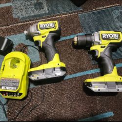 18 volt drill set 