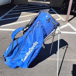 Golf Bag! Golf Clubs! Duke Blue Devils Standbag!