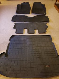 2014 highlander weather tech floor mats