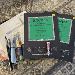 Water Color Paints And Supplies