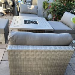 Patio Furniture Set 5pc All Sunbrella Brand New 