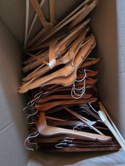 Bulk Wooden Hangers