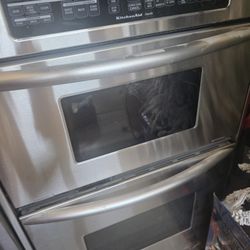 KitchenAid Built-In Oven + Microwave Combo – Stainless Steel – Premium