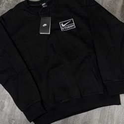 Nike X Stussy Crewneck Black 