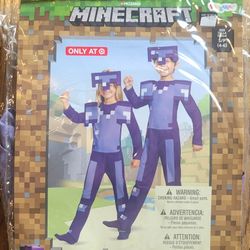Minecraft Costume 4-6 Yrs
