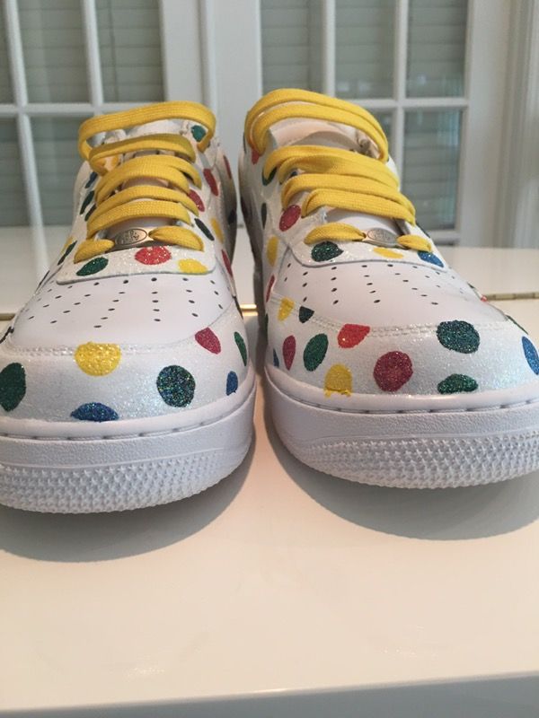 Custom Brooklyn Reborn Air Force 1's size 13