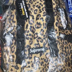 supreme cheatah backpack 