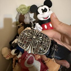 chrome hearts belt