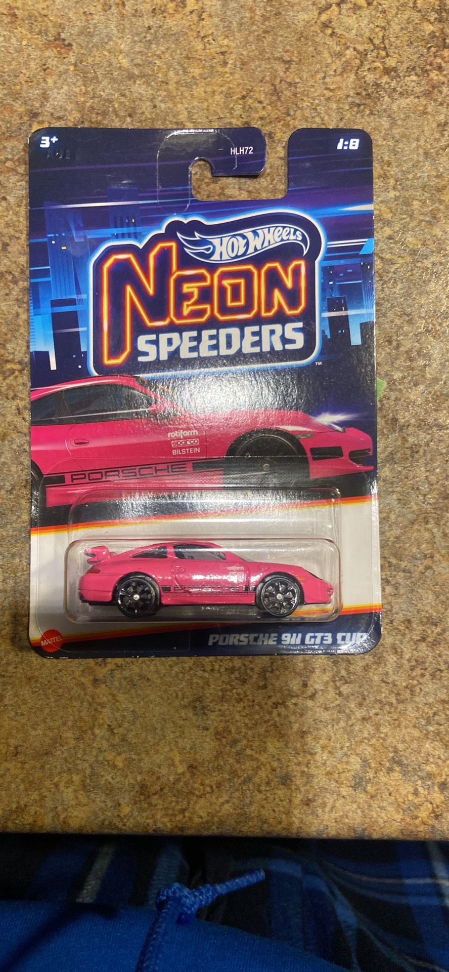 NEW 2024 Hot Wheels NEON SPEEDERS Series 3 PORSCHE 911 GT3 CUP