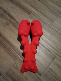 Littlemum trapezius trigger point massage