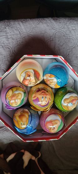Snow White 7 Dorfs Chrismas Ornaments