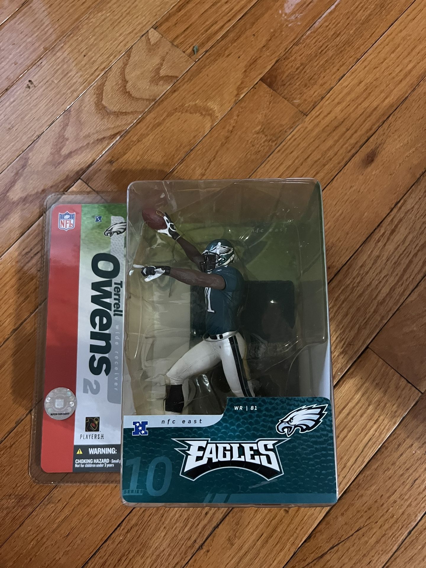 Terrell Owens Philadelphia Eagles NFL McFarlane Action Figure NIP NIB T.O. new