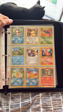 First edition Pokémon cards and vintage