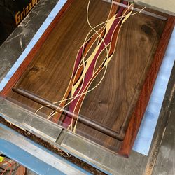 Custom Exotic Wood Cutting Boards ... $1 ... Made To Order 15”x24”x1.5”