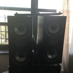 3 POLK AUDIO speakers for sale .