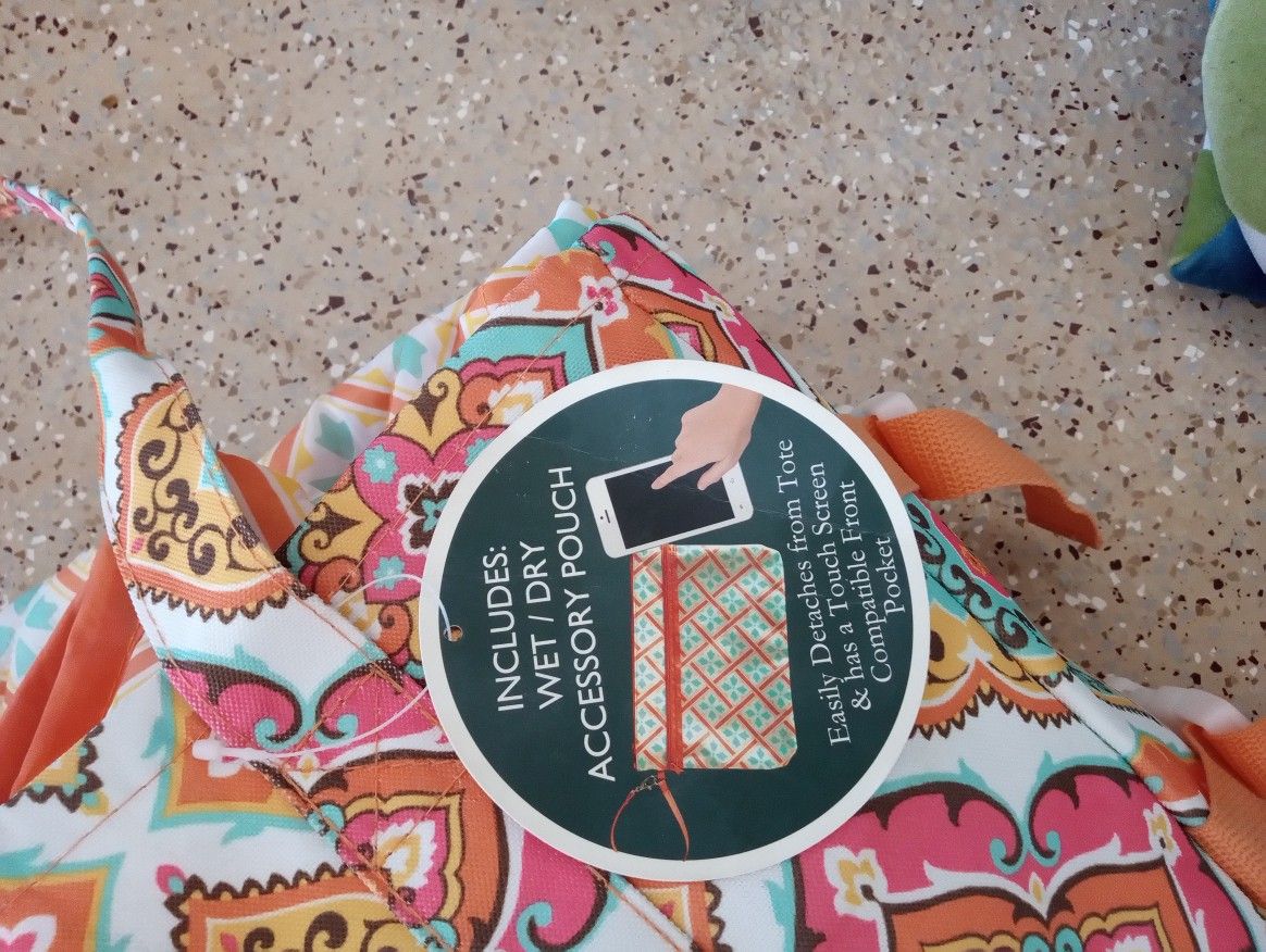 New Beach Blanket With Bag
