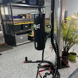 Everlast Omni Strike Stand + 80lb Punching Bag