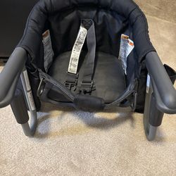 Inglesina Fast Table Chair – Black (Portable Clip-On High Chair)