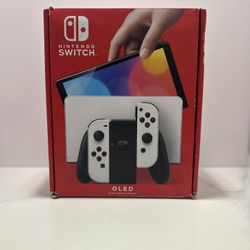 Nintendo Switch OLED Model HEG-001 Handheld Console - 64GB - White