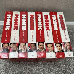 Monk Complete Seasons 1-8