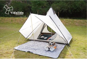 New Pyramid Camping Tent Waterproof