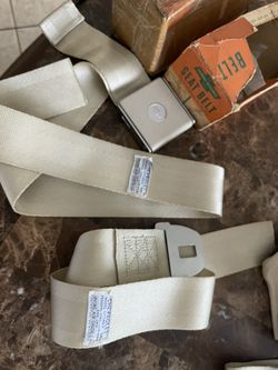 NOS 1964 Impala FAWN seatbelts 