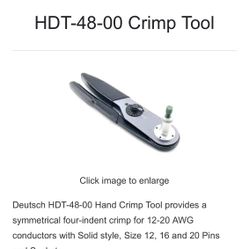 HDT-48-00 Crimp Tool 