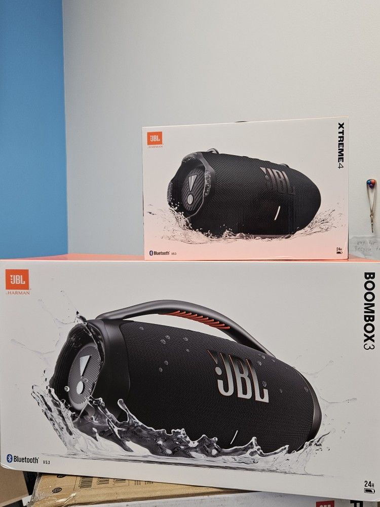 Jbl Boombox 3 Brand New Speaker - $5 Today and Rest Later! Message us now