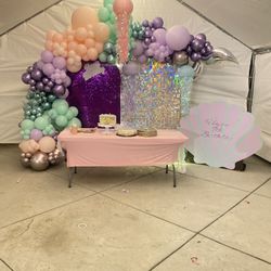 Mermaid Balloon Garland