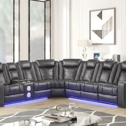 Power Reclining Livingroom Furniture Couches Sofa 