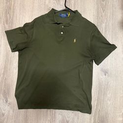 Polo Ralph Lauren Olive Green Polo Shirt