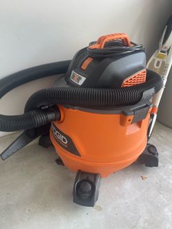 RIDGID NXT Wet/Dry Shop Vacuum Cleaner with Hose & Wheels