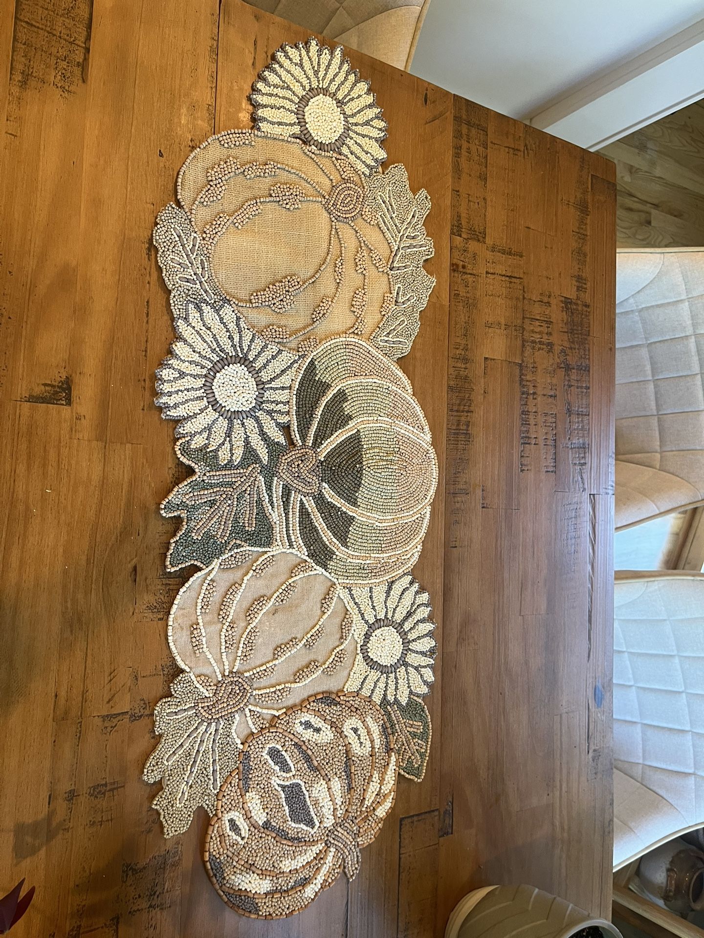 Beased fall Table Runner From Pier 1