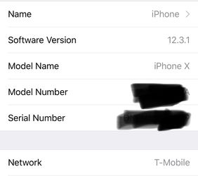 Unlocked IPhone X 256gb silver