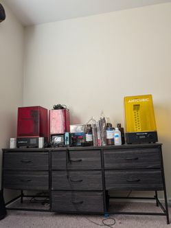 Two dressers — missing some parts.