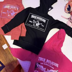 True Religion XS KIDS Zip Ip Jackets