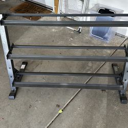 Weight rack fitness gear