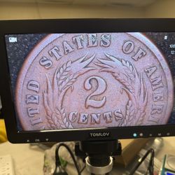 1864 2 Cent Coin