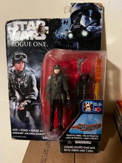 New Sealed  Collectible Star Wars: Rogue One - 3.75" Figure - Sergeant Jyn Erso (Jedha)