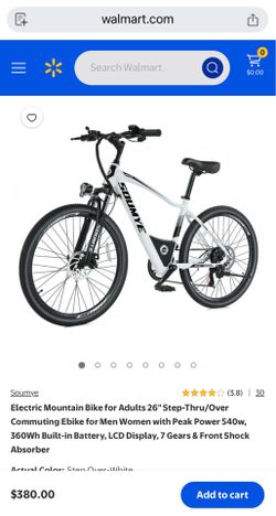 New! *firm $250* Soumye Electric Mountain Bike for Adults 26" Over Commuting Ebike