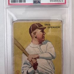1933 Goudey Tris Speaker baseball card