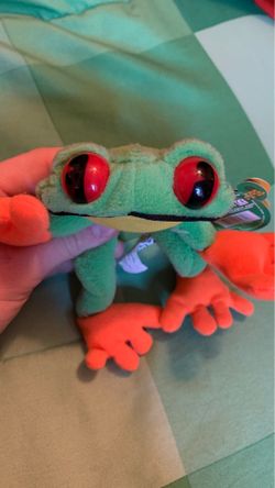 Mini stuffed animal frog