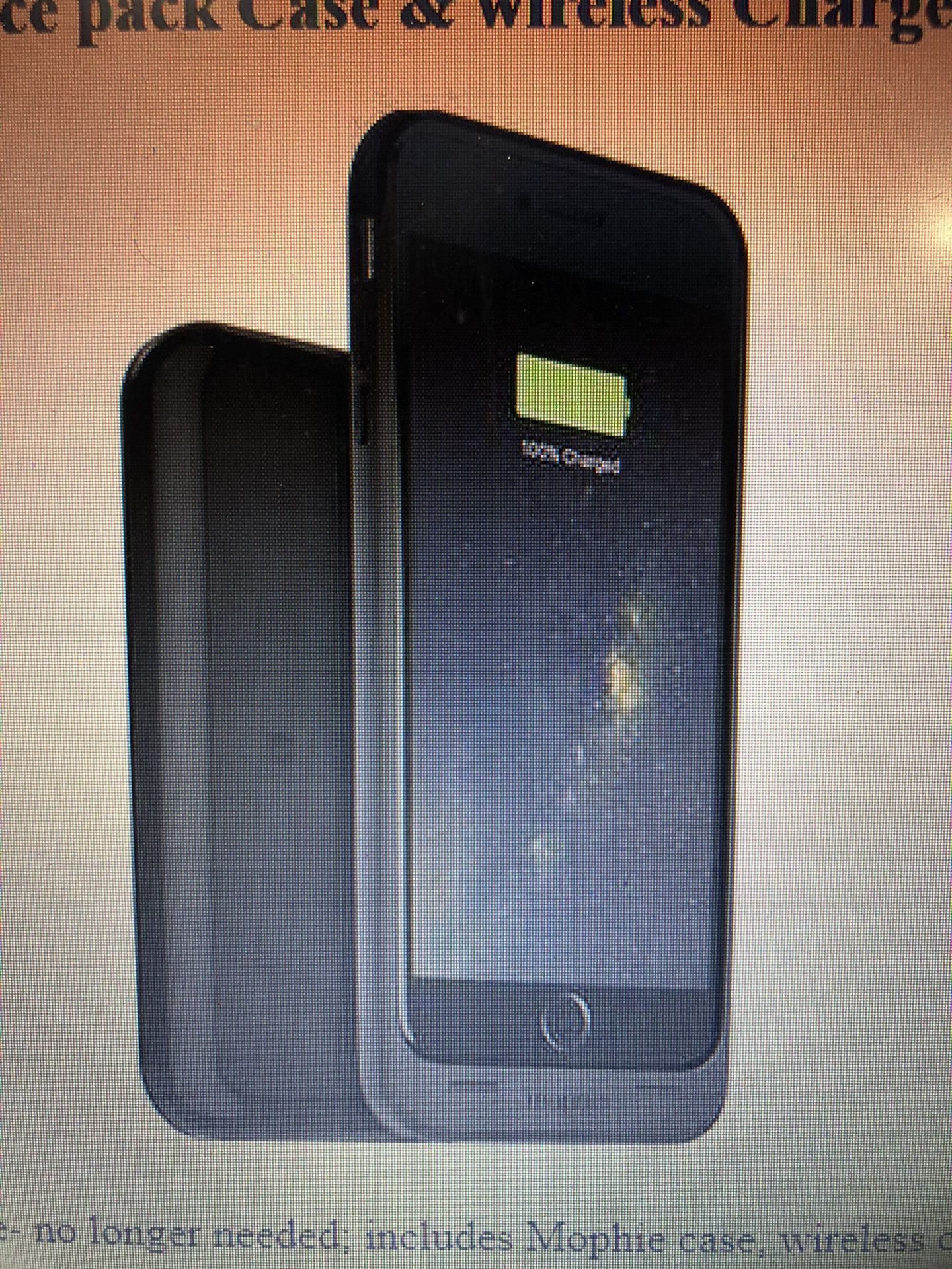 Mophie Juice pack Case and Wireless Charger baseforiPhone 6/6s Plus