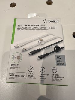 Belkin USB-C to Lightning Charging Cables (2-pack)